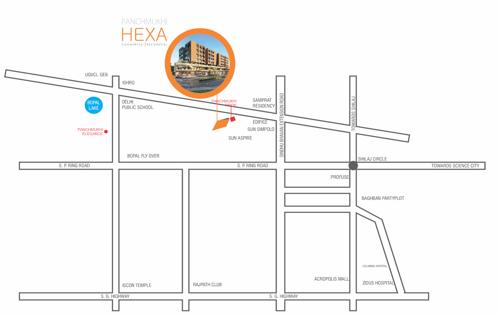  panchmukhi-hexa Location Plan