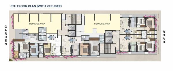  shree-suryodaya Wing A And Wing B Cluster Plan