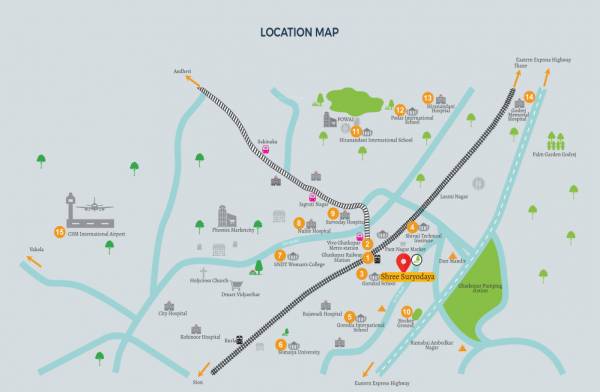  shree-suryodaya Location Plan