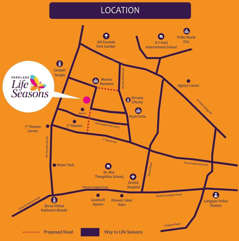  parklane lifeseasons Location Plan