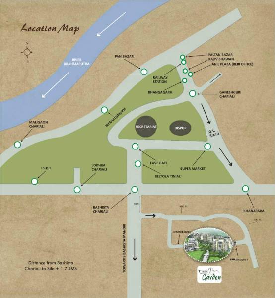 garden Location Plan