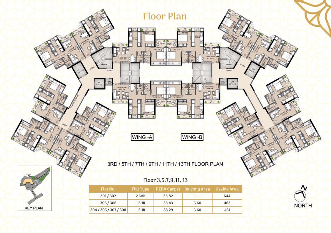  saniya city Mariyam Heritage Odd Cluster Plan