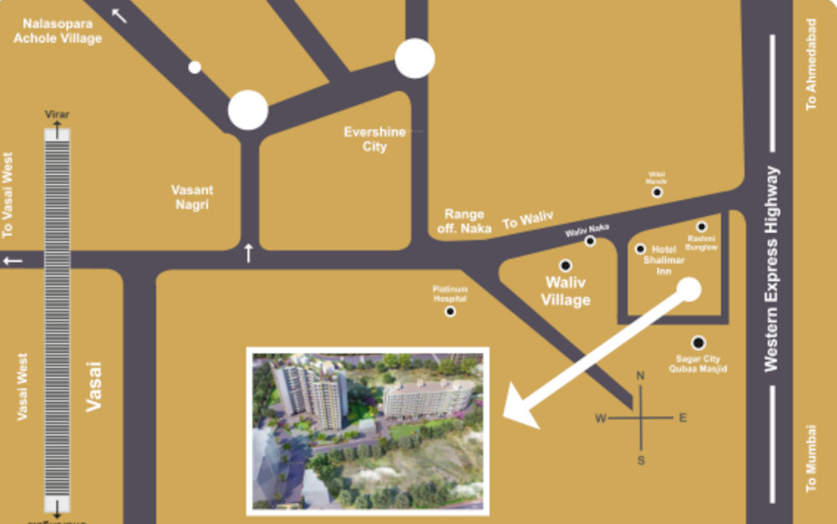 saniya city Location Plan