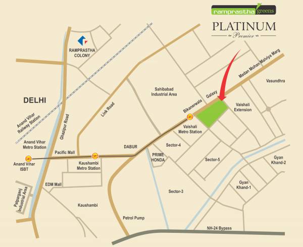  greens Location Plan