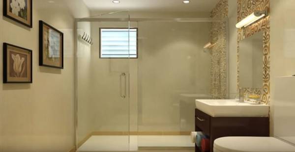 Bathroom white-house-apartment Bathroom