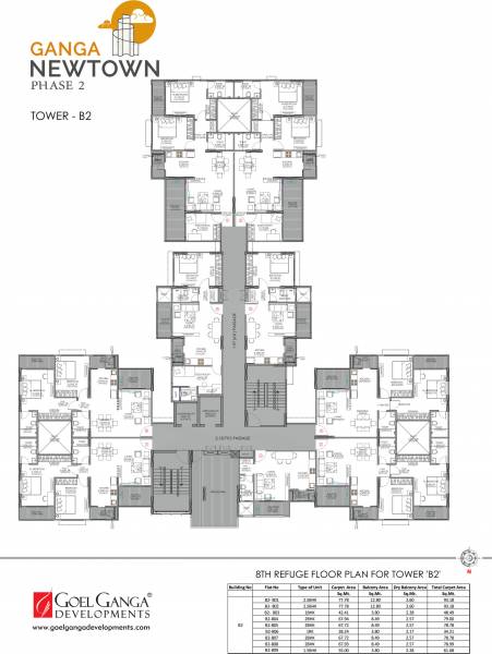  ganga-newtown-ph-02 B1 Cluster Plan