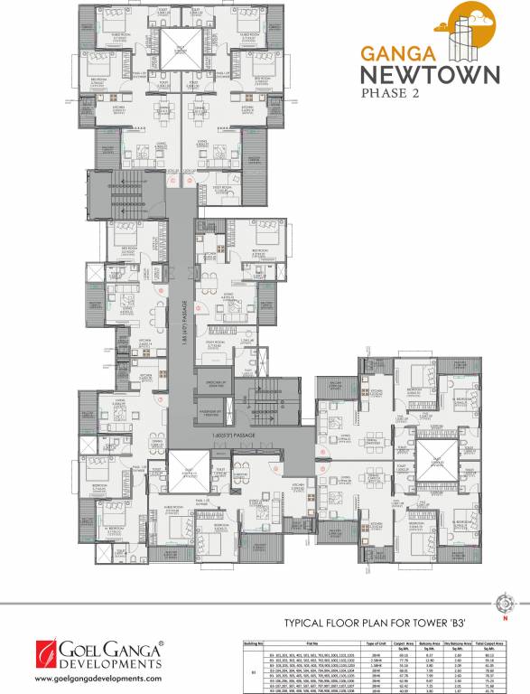  ganga newtown ph 02 B2 Cluster Plan