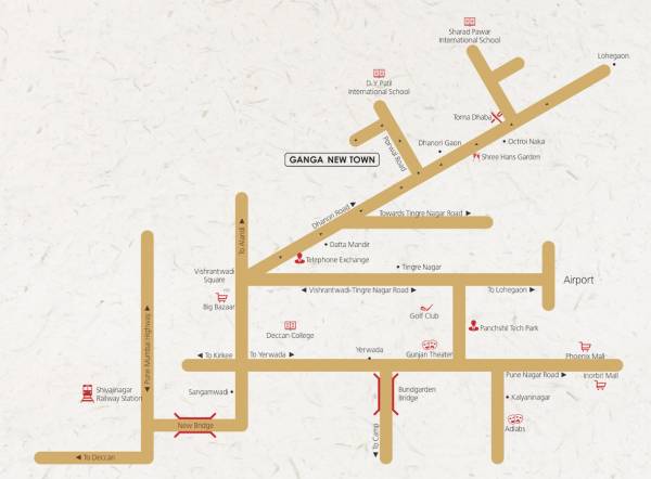  ganga-newtown-ph-02 Location Plan