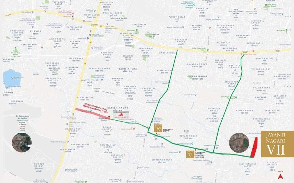  jayanti nagari 7 Location Plan