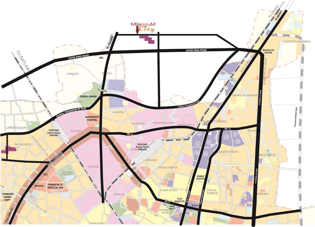 city Location Plan