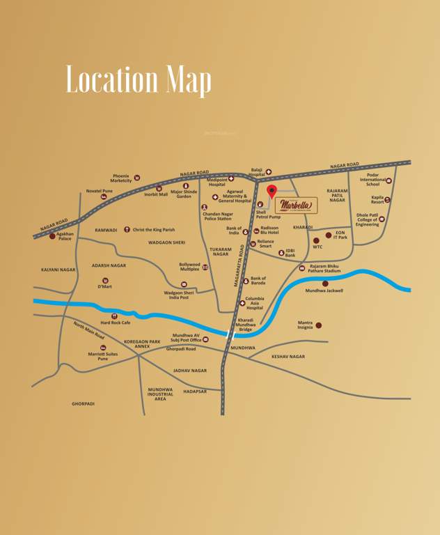 marbella phase 1 Location Plan