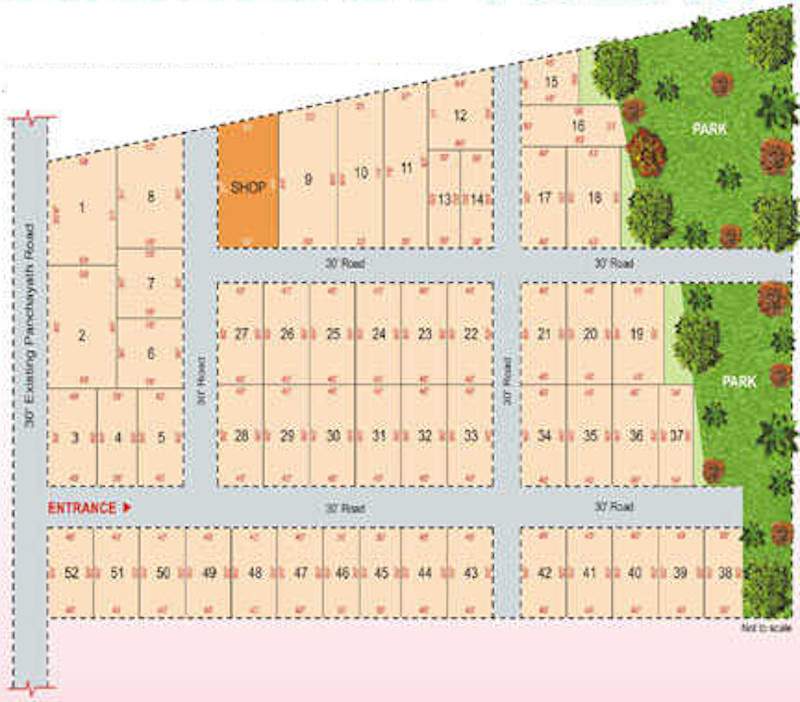  tulasi Layout Plan