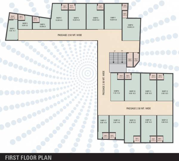  flats Flats Cluster Plan for First Floor
