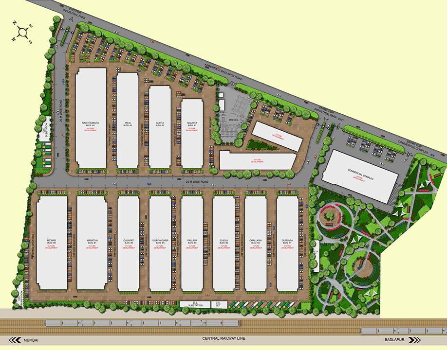  centrum Layout Plan