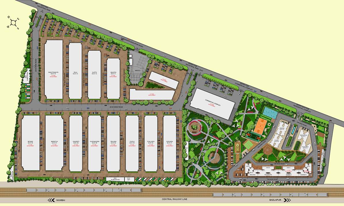  centrum Layout Plan
