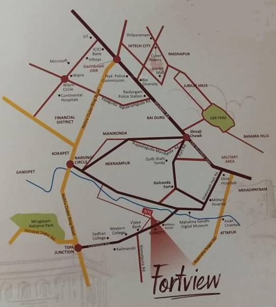 fort-view-apartments Location Plan