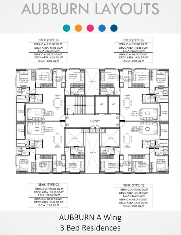 aubburn at sarova Cluster Plan