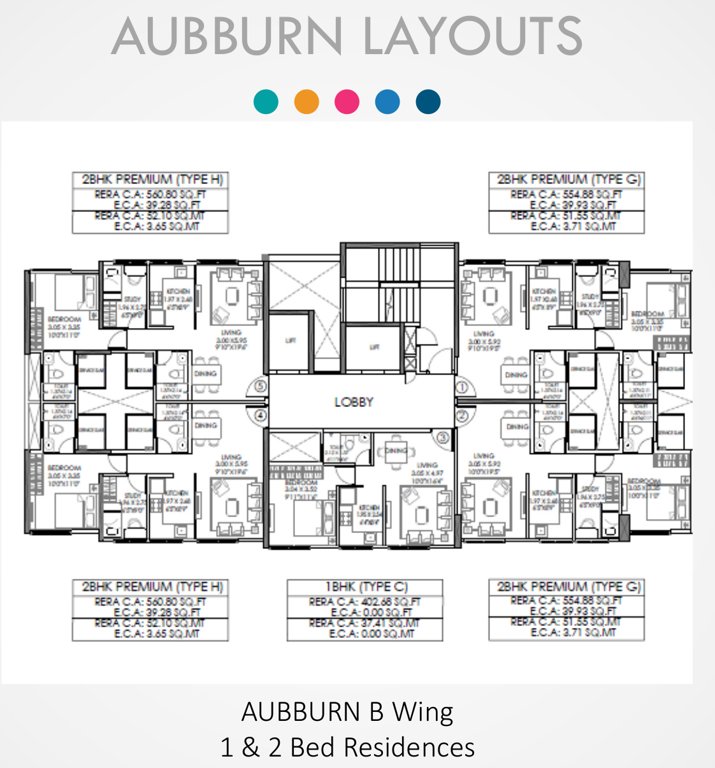 aubburn at sarova Cluster Plan