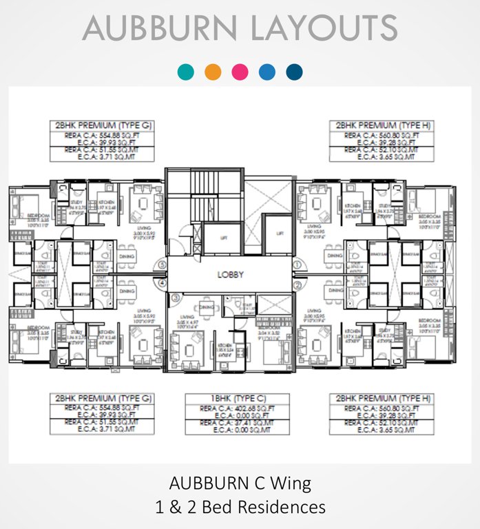 aubburn at sarova Cluster Plan