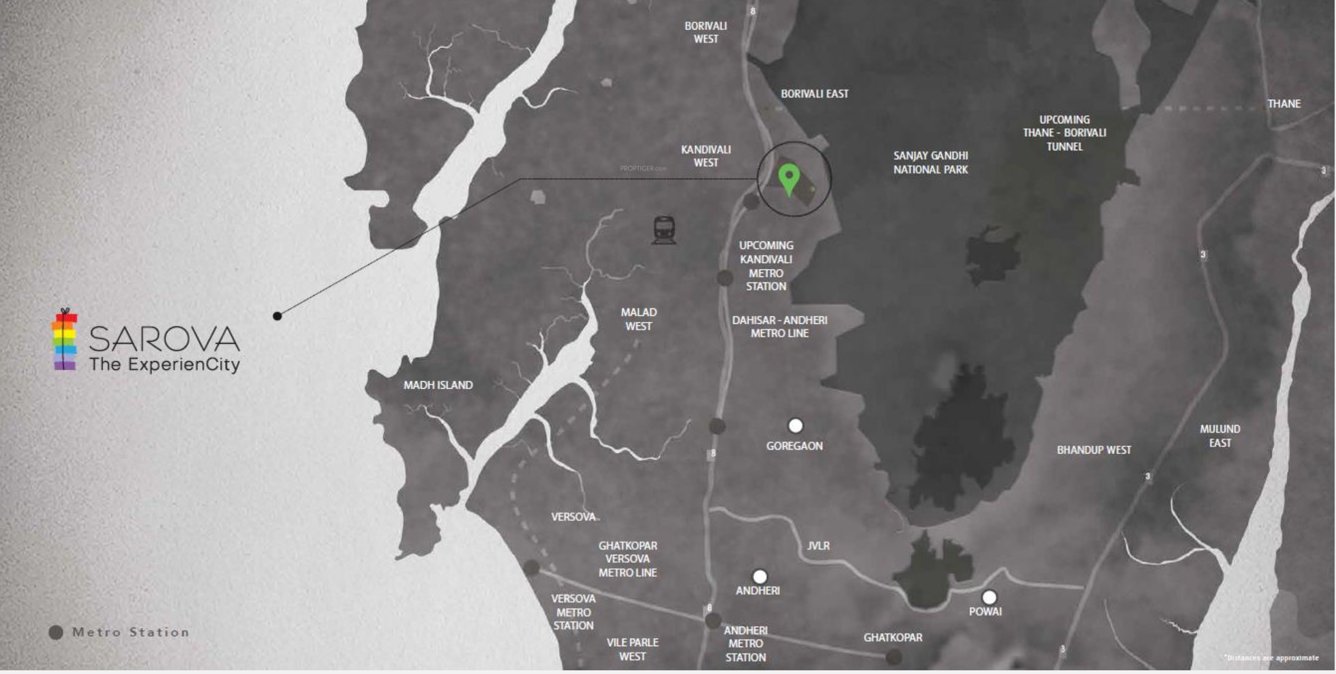 aubburn at sarova Location Plan