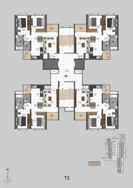  codename-plus-life Tower 1 Cluster Plan