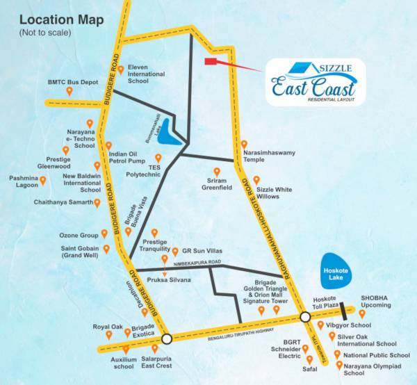  east-coast Location Plan