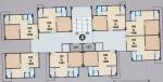 Tower A Cluster Plan From 1st To 14th Floor  shrinathji-apartment Tower A Cluster Plan From 1st To 14th Floor