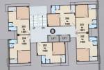 Tower B Cluster Plan From 1st To 14th Floor  shrinathji-apartment Tower B Cluster Plan From 1st To 14th Floor