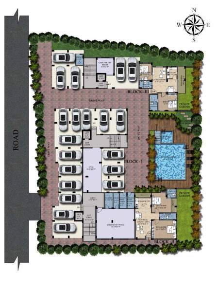  city Block A Cluster Plan