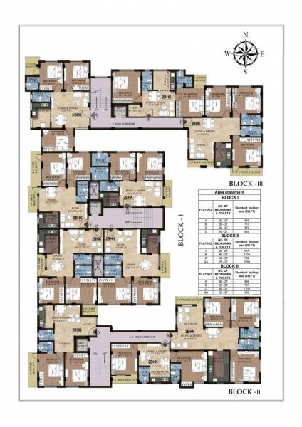  city Block A Cluster Plan