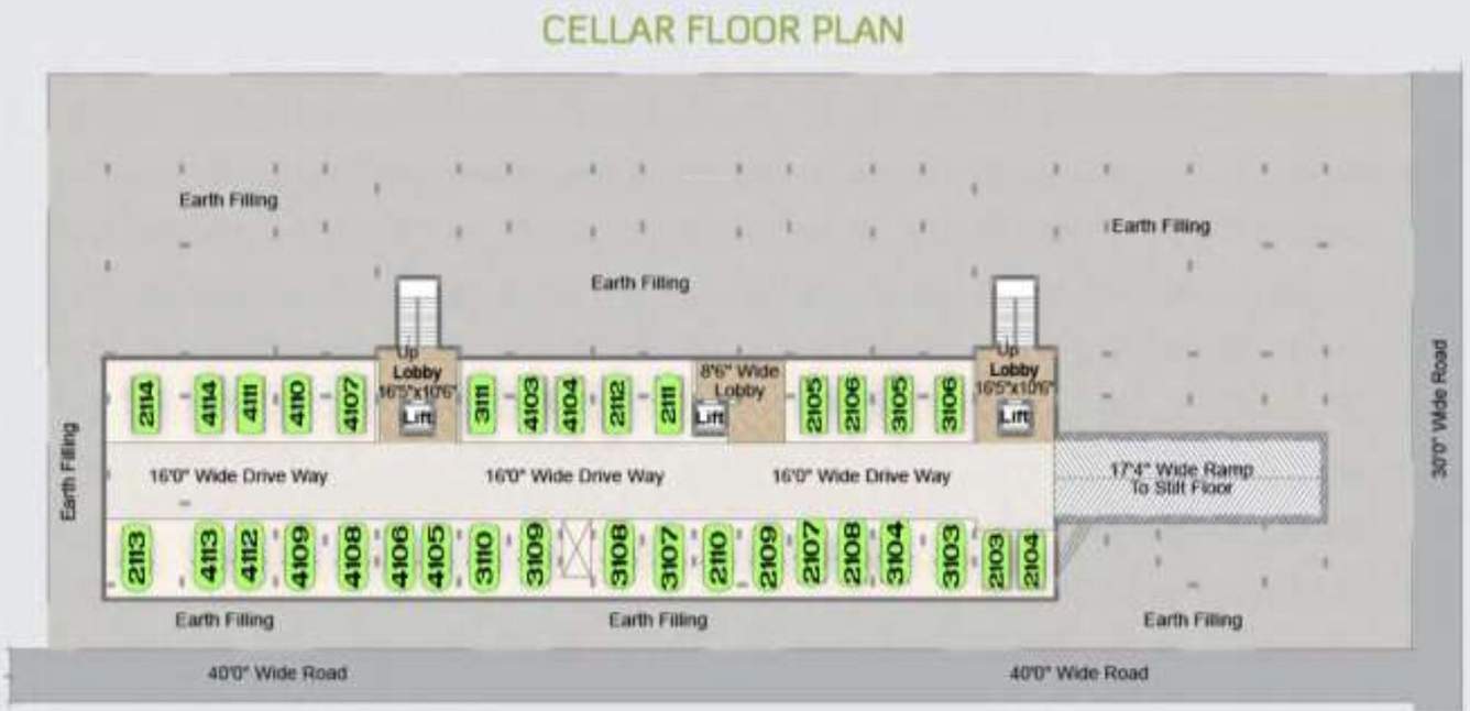  bluebells Bluebells Cluster Plan for Cellar Floor