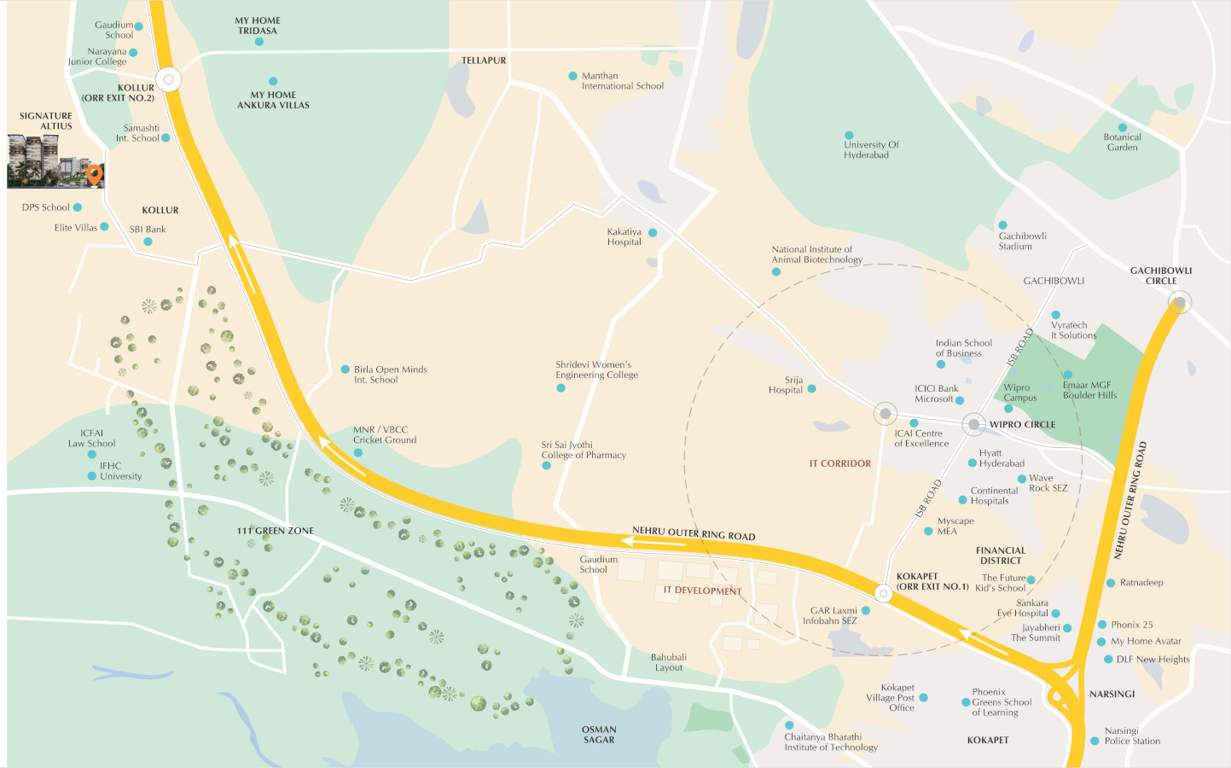  altius Location Plan