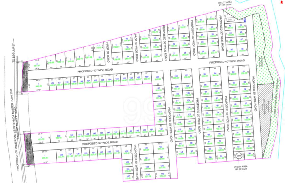  sri sai vinayaka Layout Plan