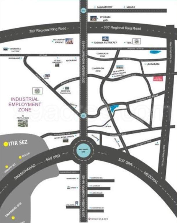  sri sai vinayaka Location Plan