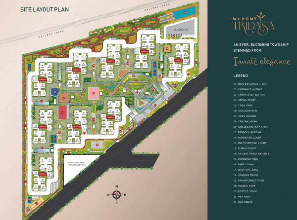  tridasa-tower-1-to-9 Layout Plan