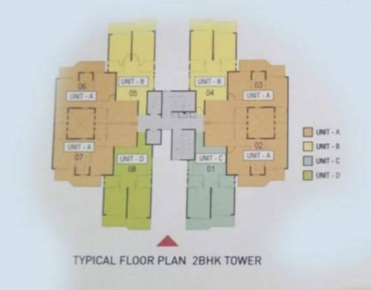  midtown Dummy Tower Cluster Plan