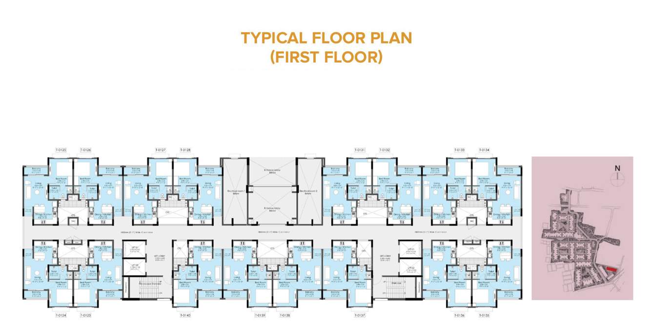xanadu cluster iv destino Xanadu Cluster IV Destino Cluster Plan for 1st Floor