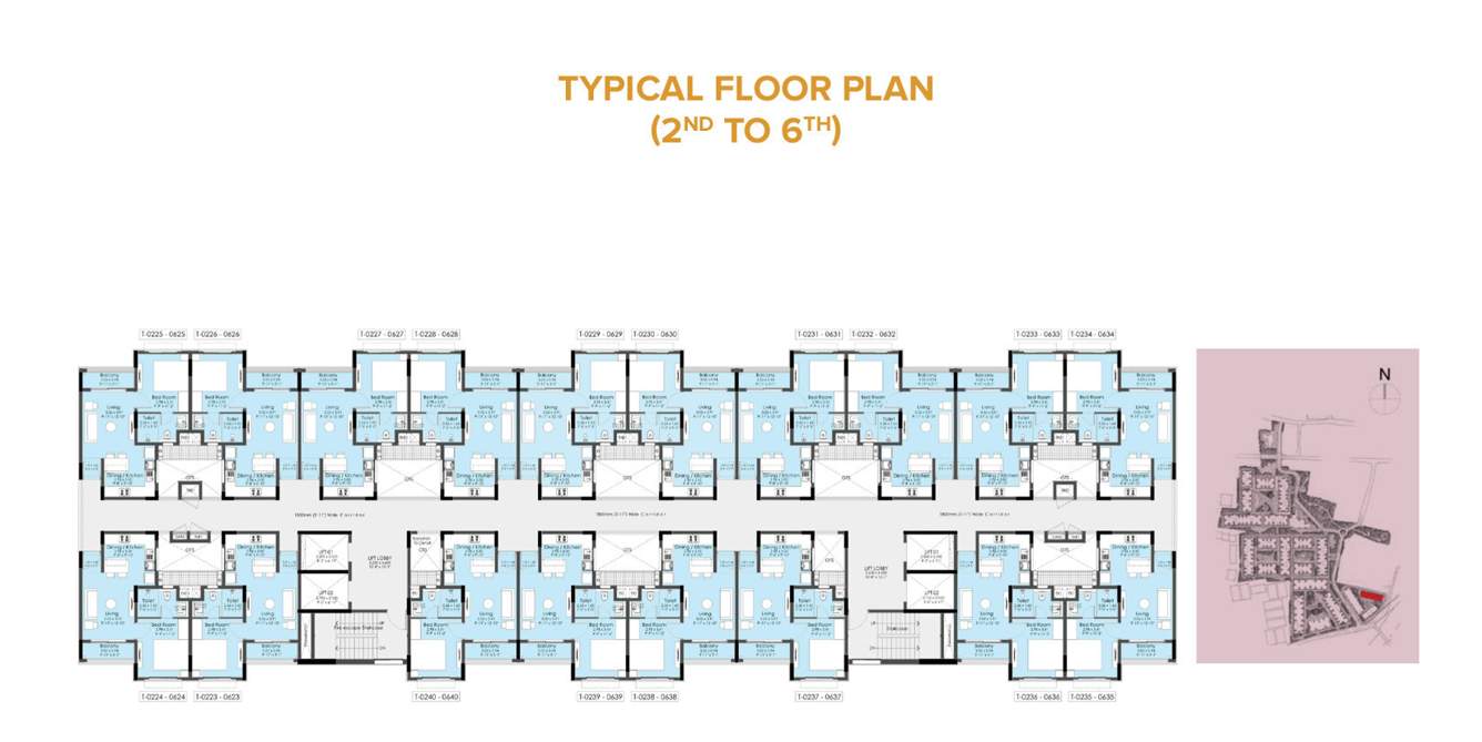 xanadu cluster iv destino Xanadu Cluster IV Destino Cluster Plan from 2nd to 6th Floor
