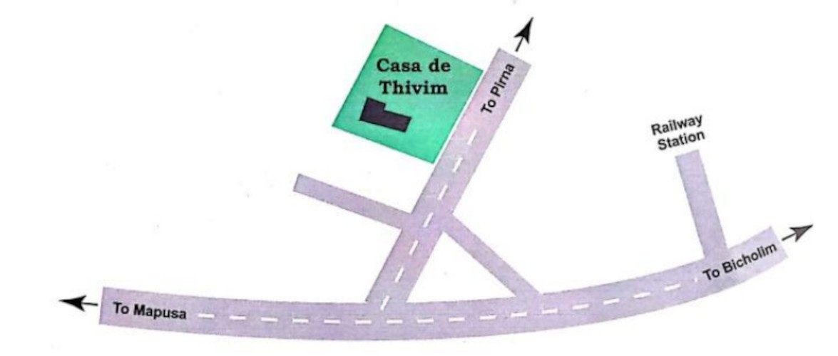  casa de thivim Location Plan
