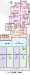  basera-residency Basera Residency Cluster Plan for 1st Floor