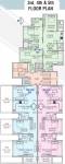  basera-residency Basera Residency Cluster Plan from 3rd to 5th Floor