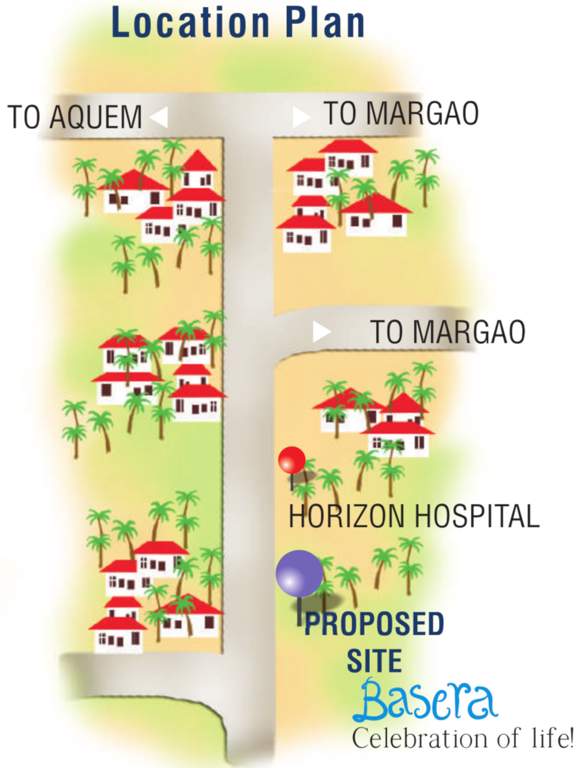  basera residency Location Plan