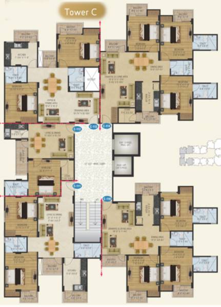 Cluster Plan shakun-elegance Cluster Plan