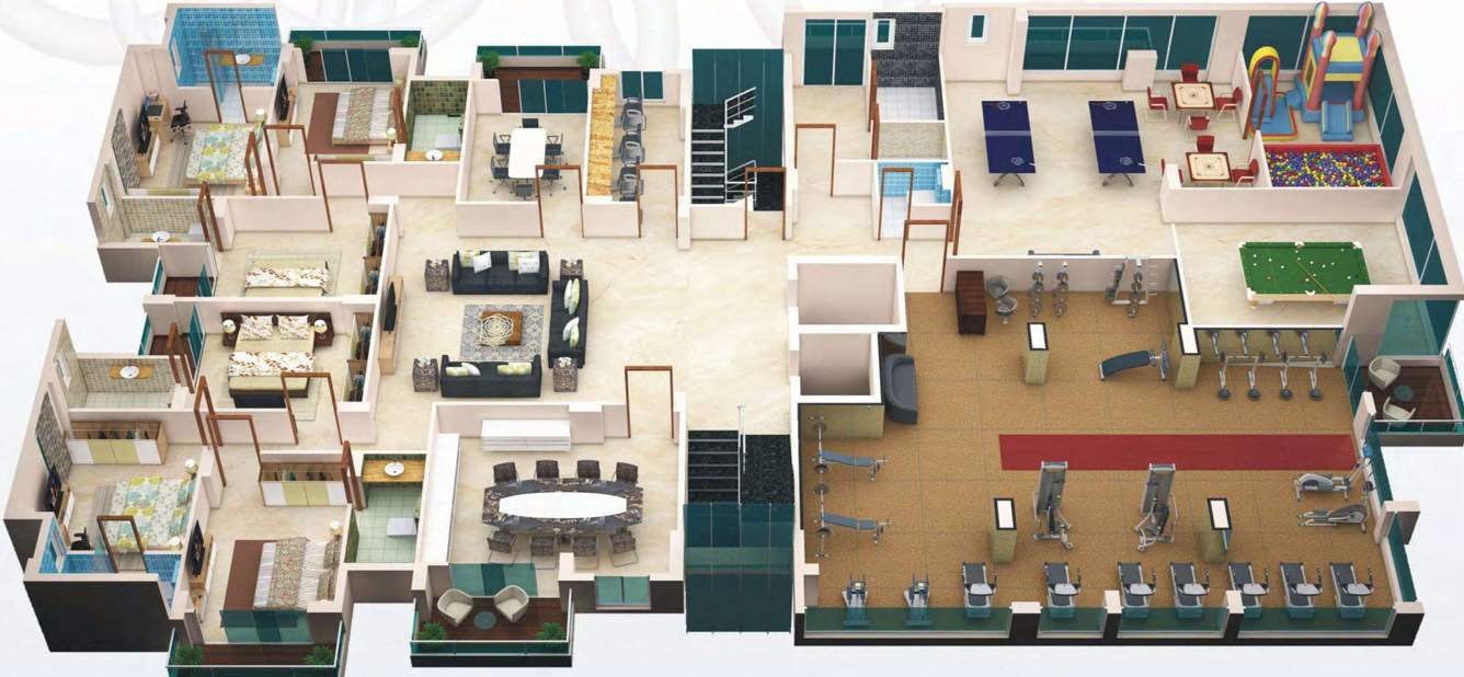  eco symphony Club House