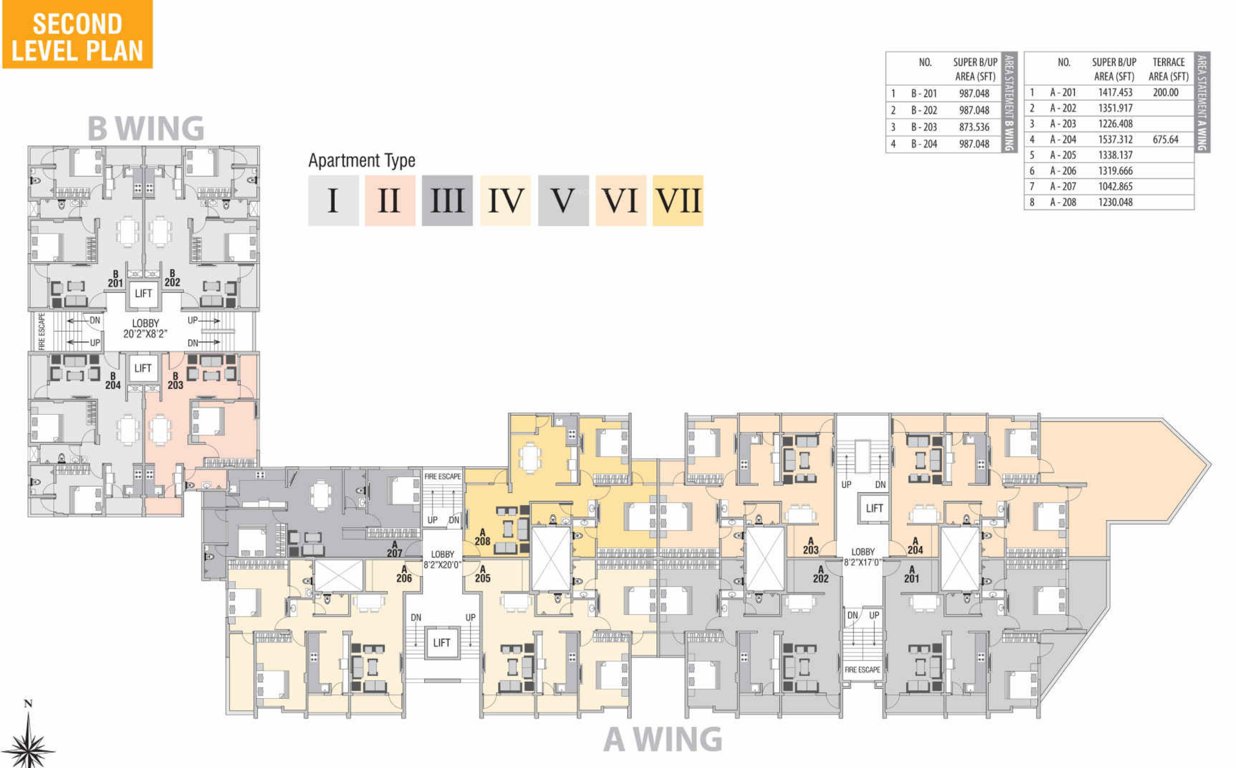  imperial A And B Cluster Plan for 2nd Floor