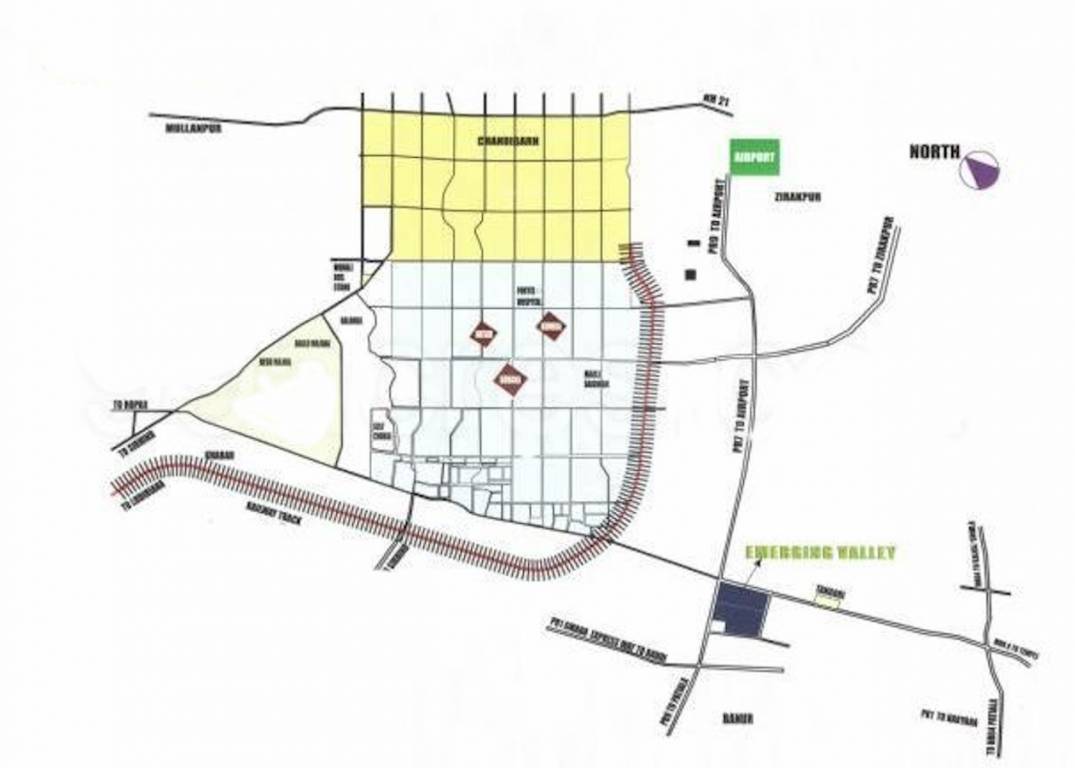  valley Location Plan