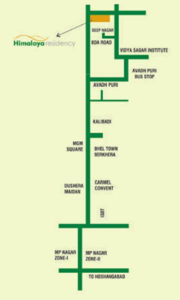 Location Plan residency Location Plan