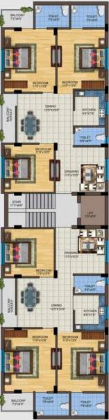 Block A Typical Cluster Plan ab-elysium Block A Typical Cluster Plan