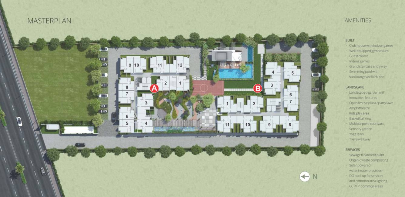 abhilasha 2 wing a Master Plan