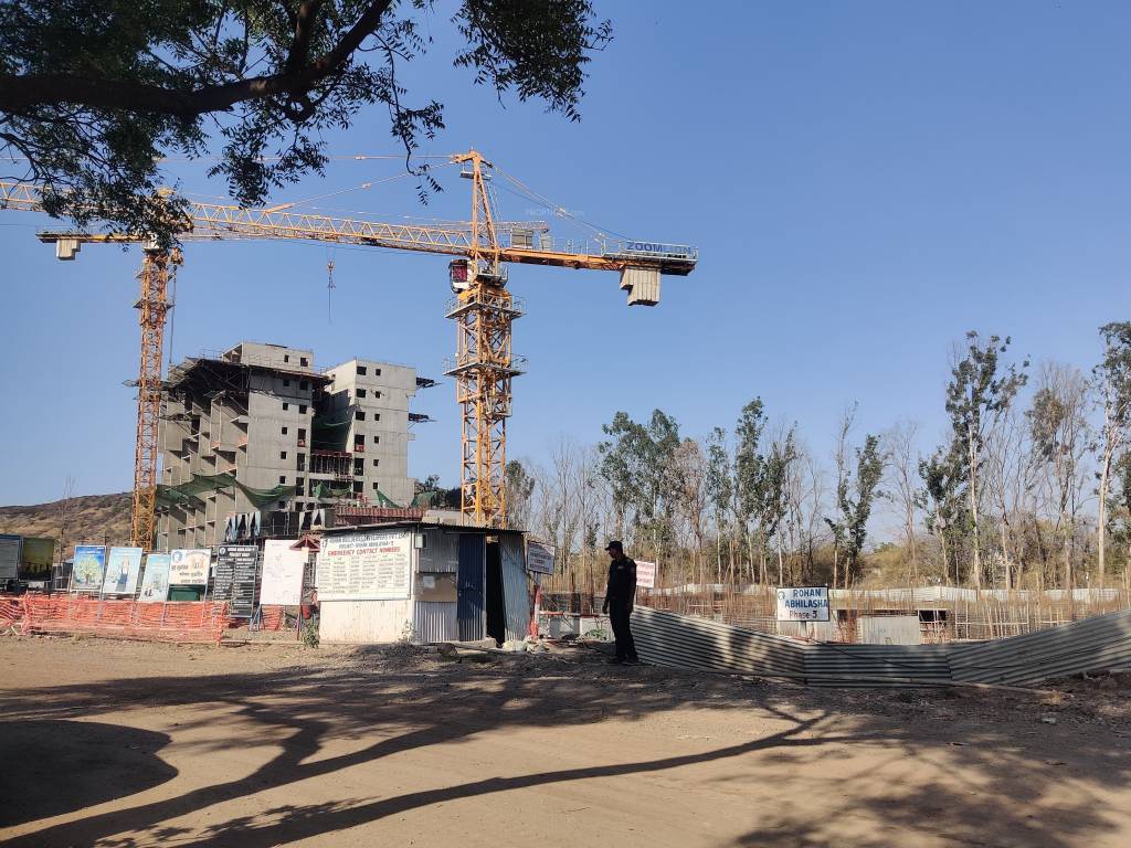 abhilasha wing b Construction Status March 24